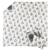 Festive Baubles Quilt Set