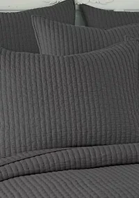Cross Stitch Chambray Bedspread Set