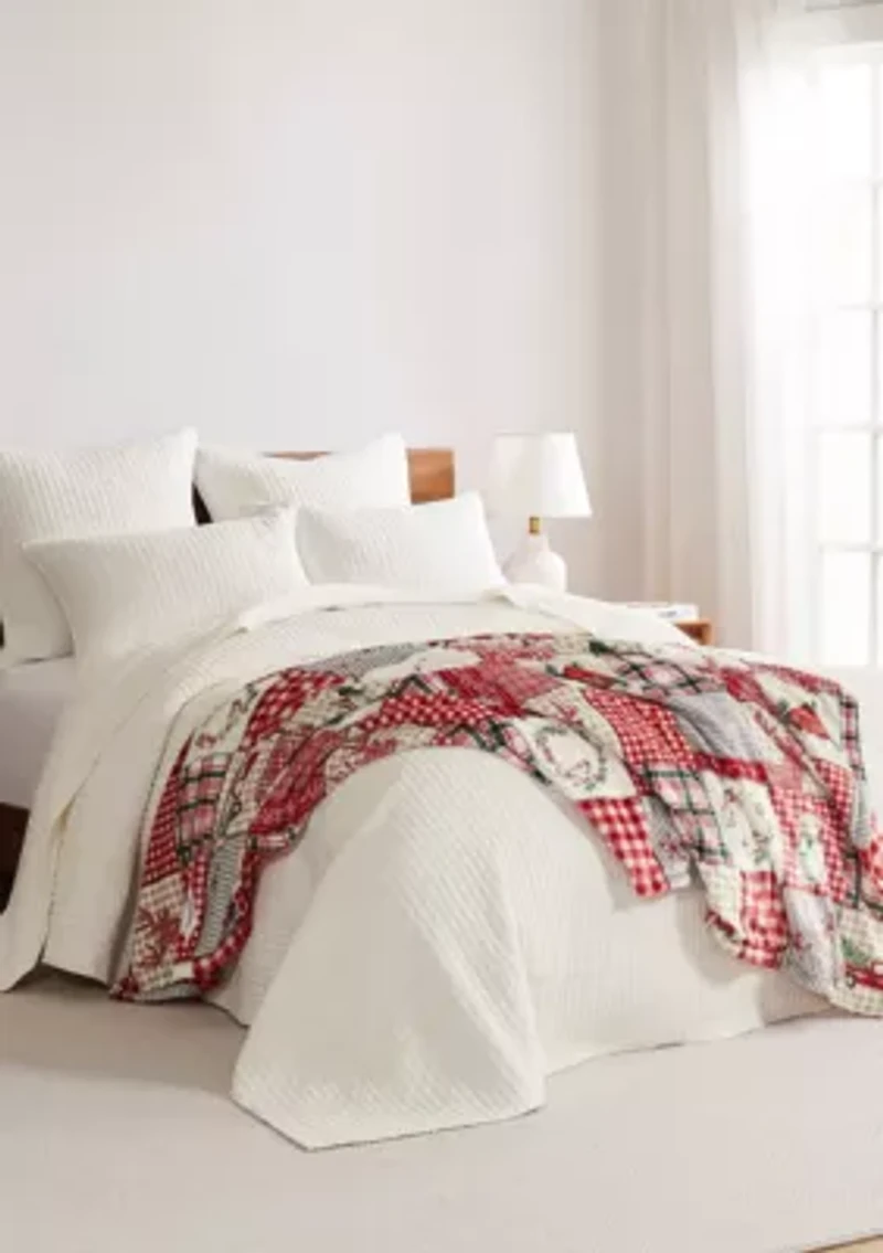 Cross Stitch Bedspread Set