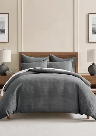 Cloud Waffle Duvet Set