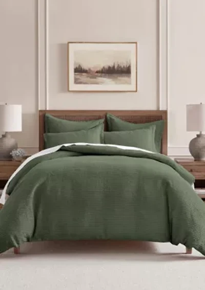 Cloud Waffle Duvet Set