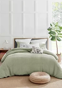 Mills Waffle Duvet Set