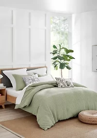 Mills Waffle Duvet Set