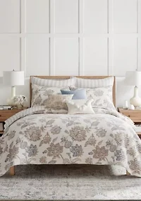 Selesta Blue Quilt Set