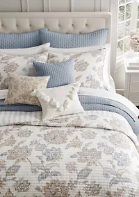 Selesta Blue Quilt Set