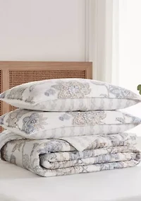 Selesta Blue Quilt Set