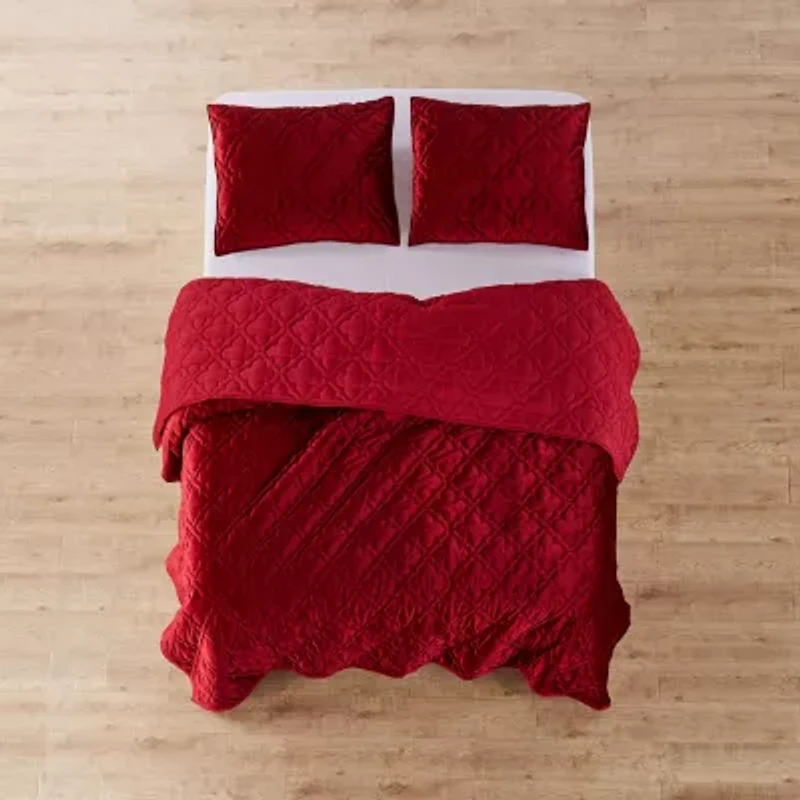 BH Caserta Velvet Quilt
