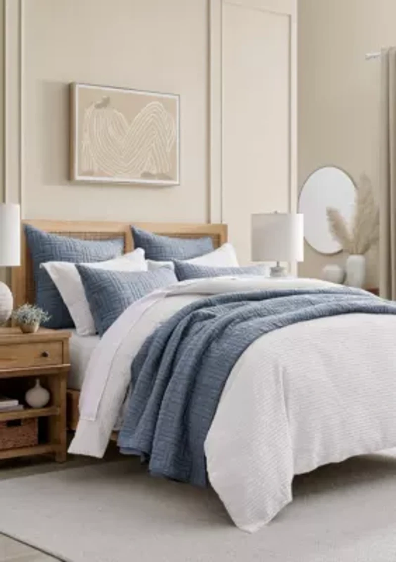 Melange Stitch Quilt Set