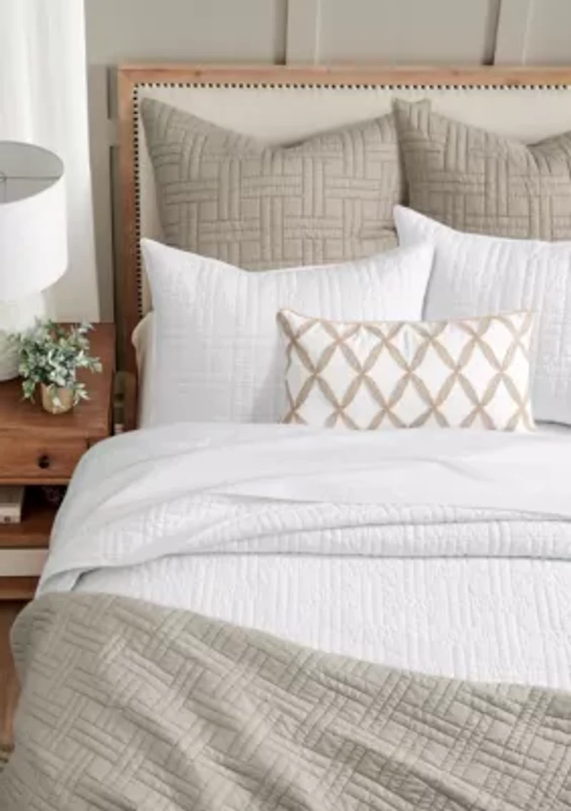 Melange Stitch Quilt Set