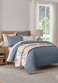 Melange Stitch Quilt Set