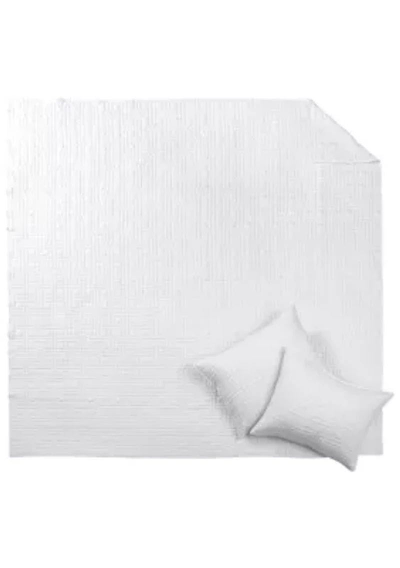 Melange Stitch Quilt Set