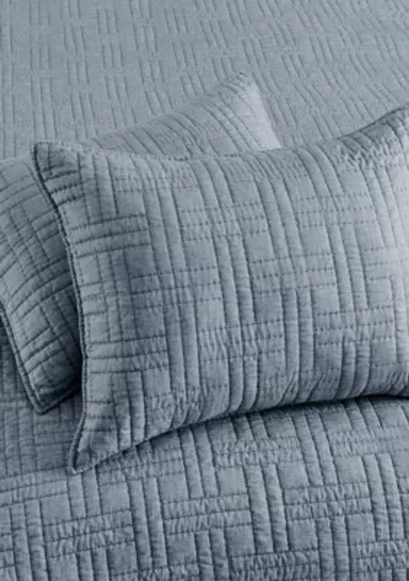 Melange Stitch Quilt Set