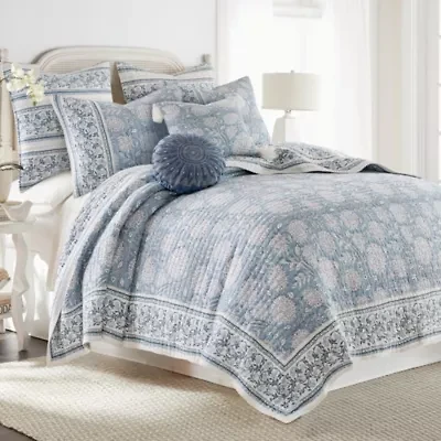 Adare Taupe Quilt Set