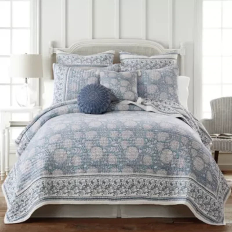 Adare Taupe Quilt Set