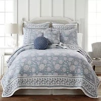 Adare Taupe Quilt Set