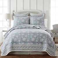 Adare Taupe Quilt Set