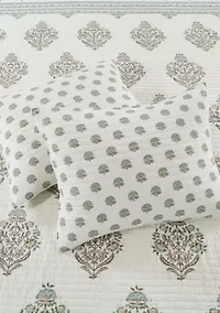 Kamira Ochre Quilt Set