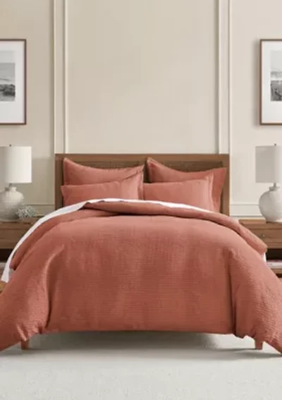 Cloud Waffle Comforter Set