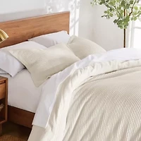 Cloud Waffle Comforter Set