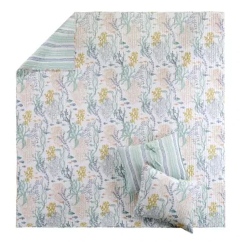 Ocean Meadow Quilt Set