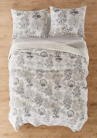 Caspian Sea Reversible Quilt Set