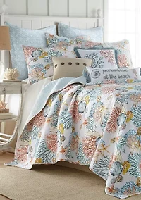 Bay Islands Reversible Quilt Set