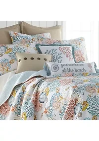 Bay Islands Reversible Quilt Set