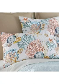 Bay Islands Reversible Quilt Set