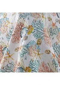 Bay Islands Reversible Quilt Set