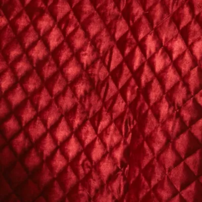 Red Velvet Quilt Set