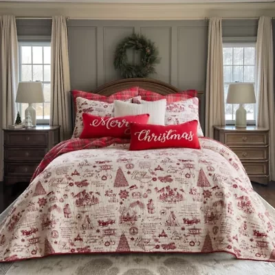 Yuletide Bedspread Set