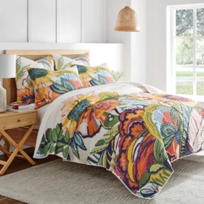 Grandiflora Garden Quilt Set