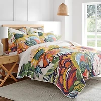Grandiflora Garden Quilt Set