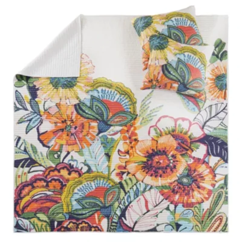 Grandiflora Garden Quilt Set