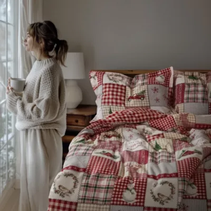 Home For Christmas Duvet Cover Set