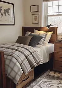 Spencer Plaid Green Comforter Set