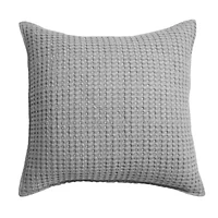 Mills Waffle Square Pillow