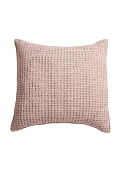Mills Waffle Square Pillow