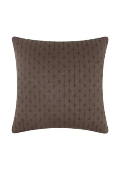 Cross Stitch Square Pillow 18x18