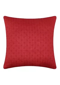 Cross Stitch Square Pillow 18x18