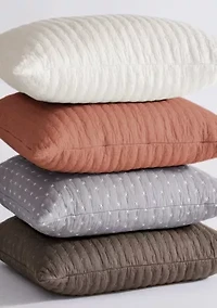 Cross Stitch Square Pillow 18x18