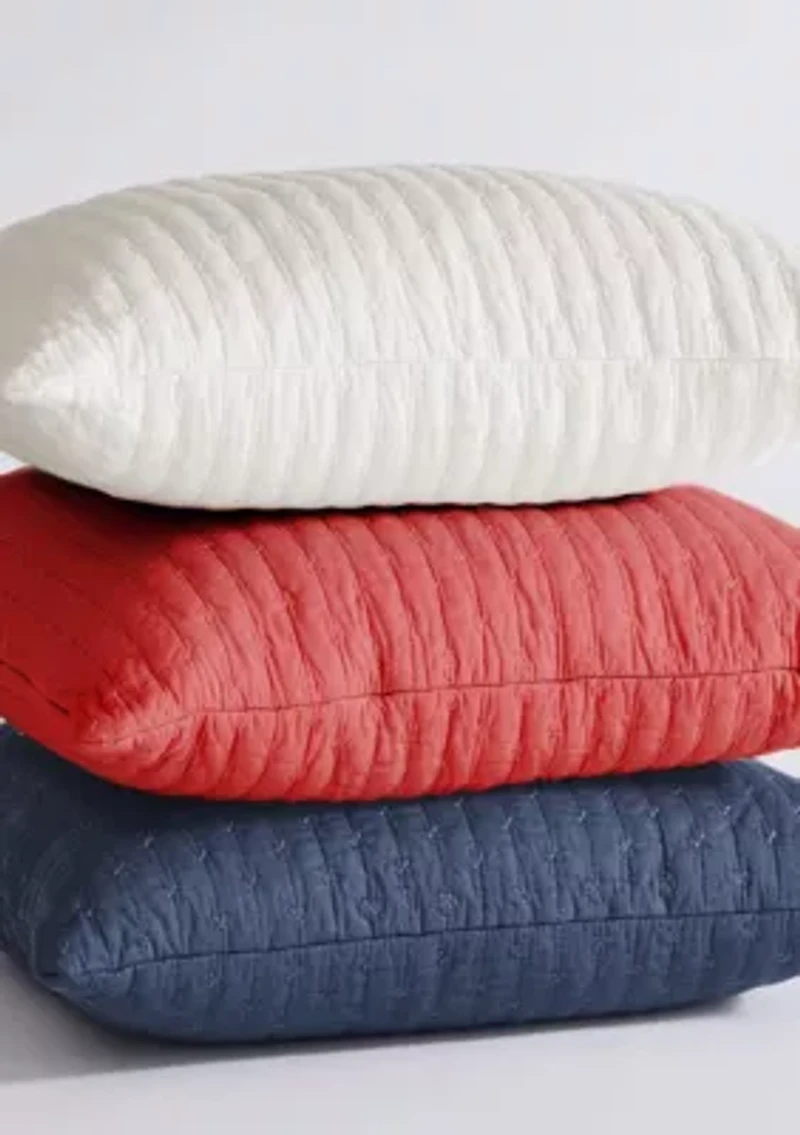 Cross Stitch Square Pillow 18x18