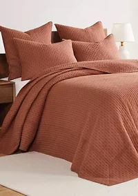 Cross Stitch Euro Sham Set of 2