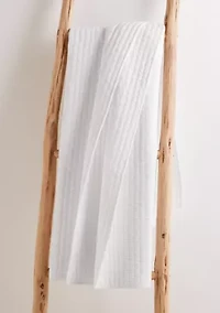 Cross Stitch Quilted Throw