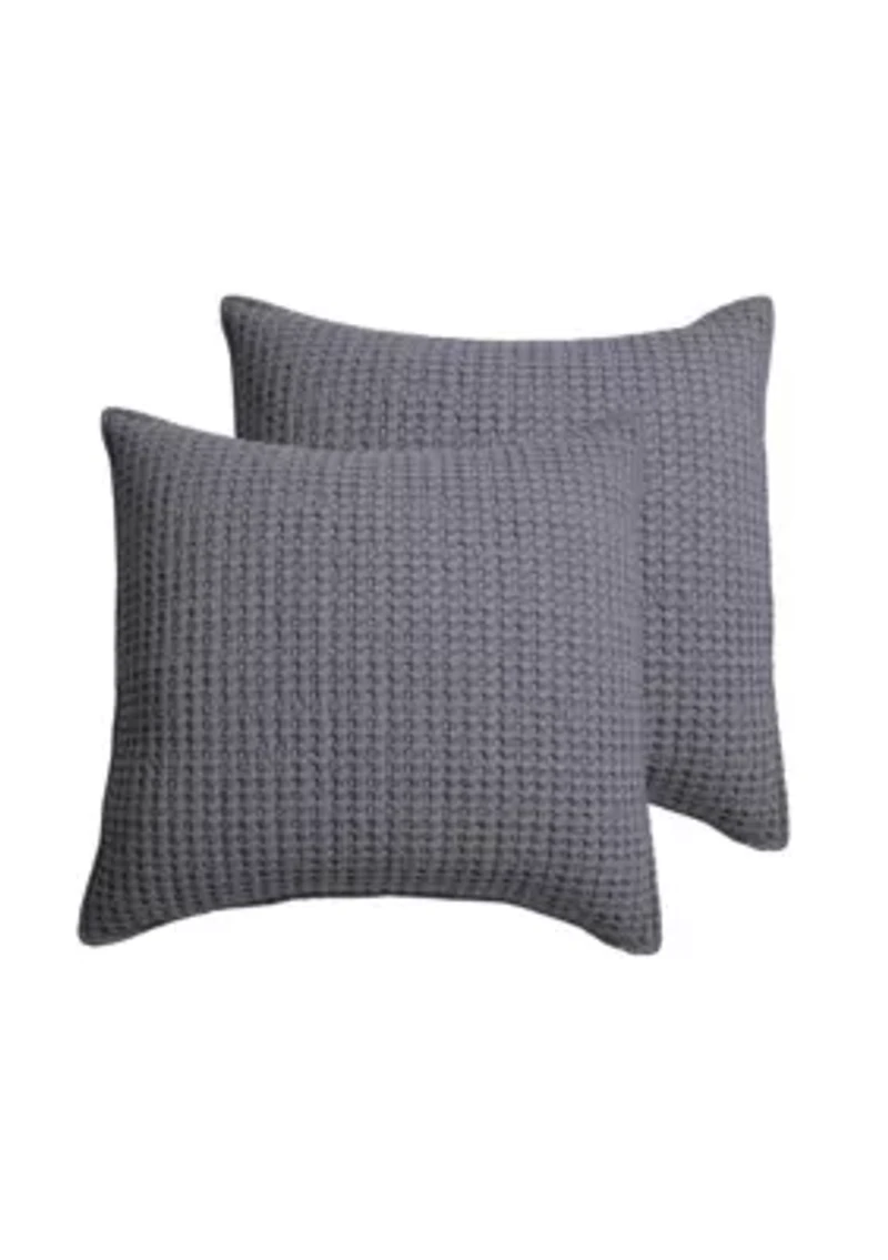 Mills Waffle Euro Sham 2pk