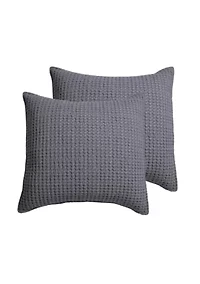 Mills Waffle Euro Sham 2pk