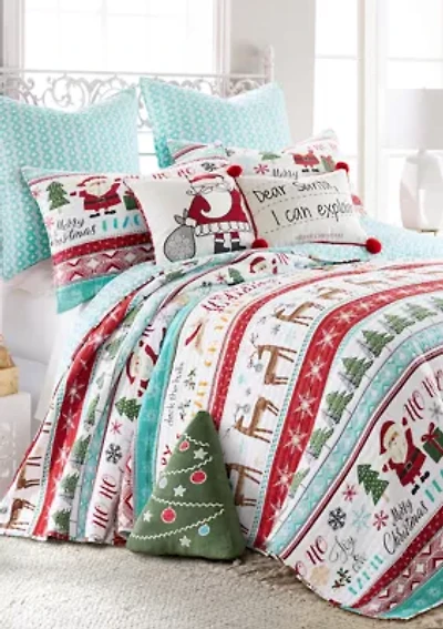 Ho Holidays Quilt Set