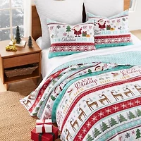 Ho Holidays Quilt Set