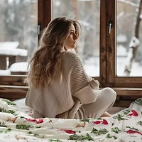 Winterberry Forest Duvet Cover Set