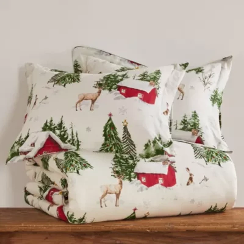 Winterberry Forest Duvet Cover Set